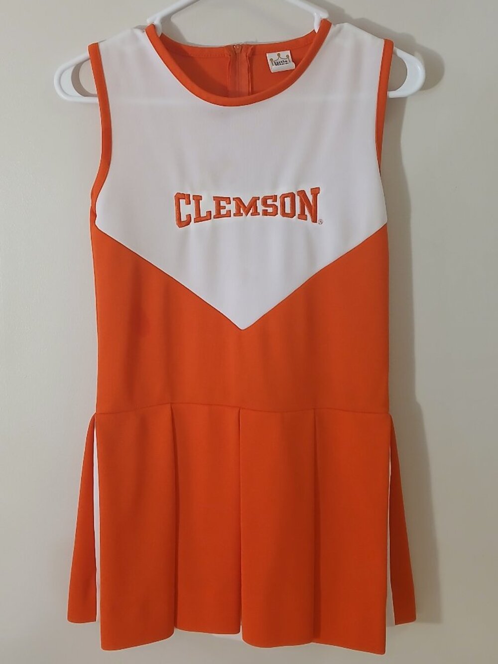 Little King Clemson Tigers cheerleader costume - girls size 10